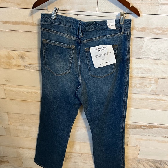 NWT Good American Good curvy skinny jeans size 14 - Picture 4 of 9